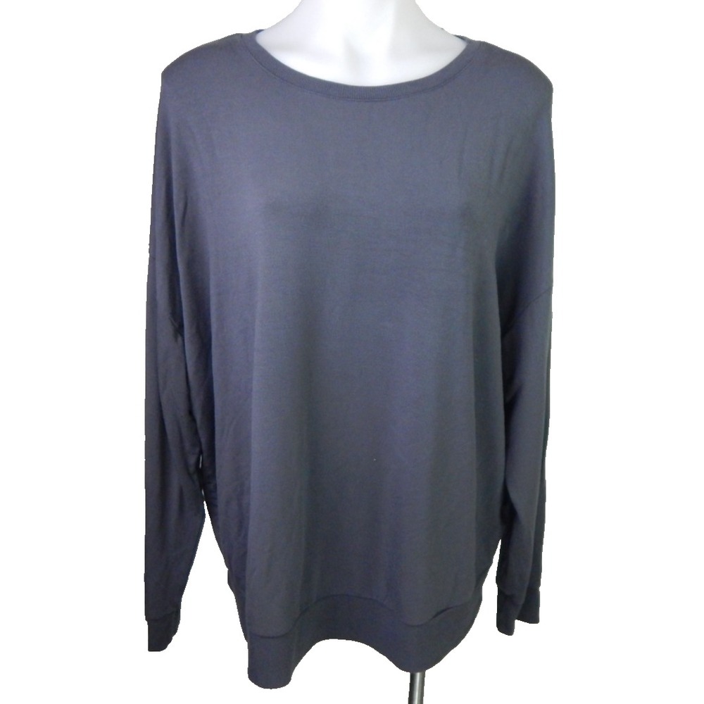 Universal Standard Women Small 14 16 Sweatshirt Aura Modal Strech Knit Crewneck